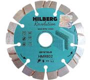 Диск алмазный отрезной 125×22,23×12 Hilberg Revolution HMR802