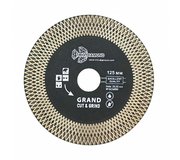 Диск алмазный 125 мм Grand Cut & Grind по твердой керамике и керамограниту GCG002