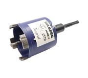 Коронка алмазная по бетону 72 мм Hilberg Laser Magnet HMM72